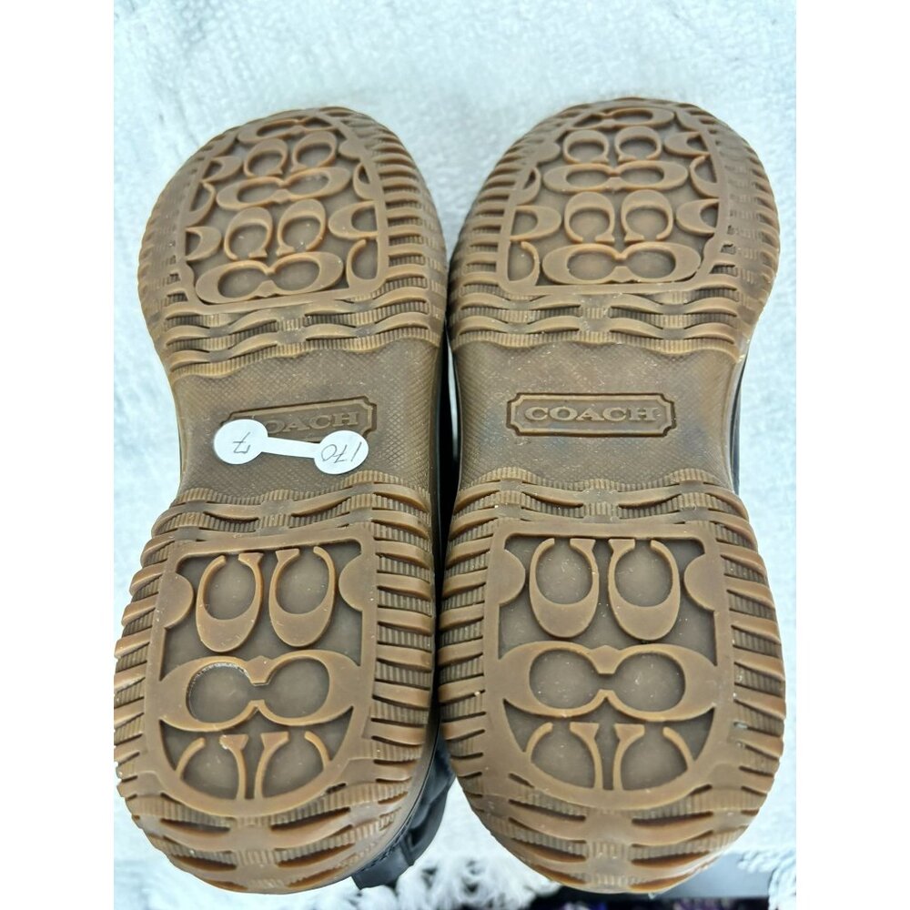 Coach Women's Black Quilted Samara Winter Boots Size 7.5 #45350 - Picture 10 of 12